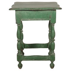 18th Century Painted Lamp Table