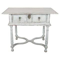 18th Century Painted Lamp Table
