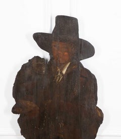18th Century Painted Lifesize Dummy Board