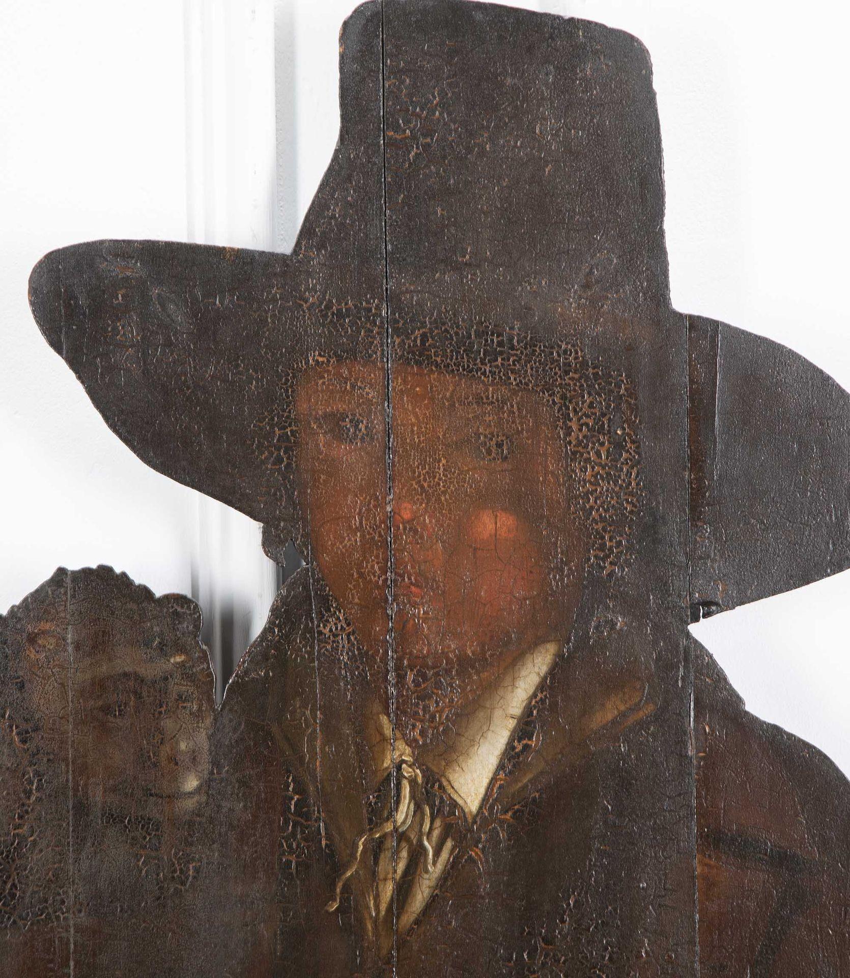 18th Century Painted Lifesize Dummy Board In Fair Condition For Sale In Gloucestershire, GB