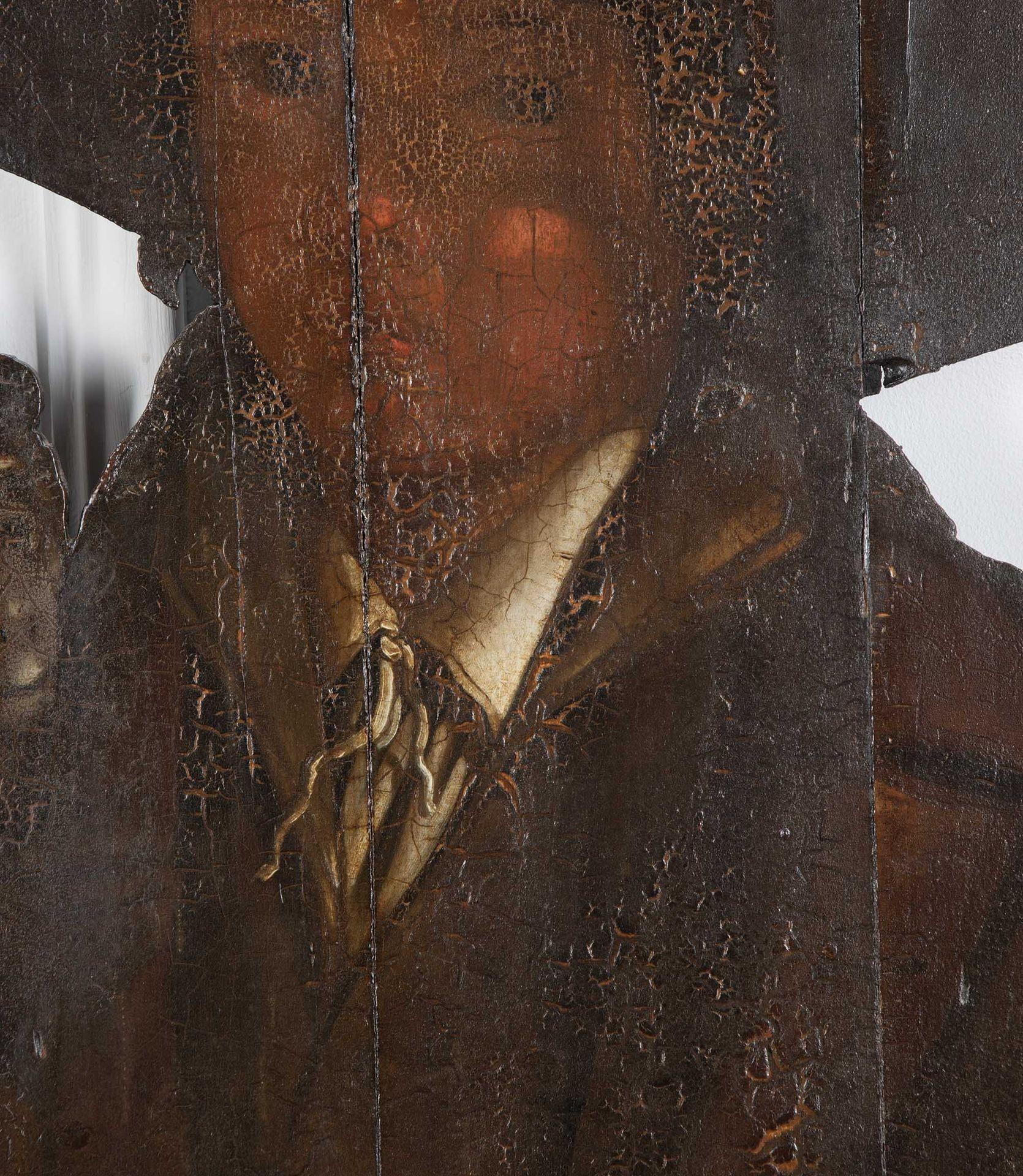 Mid-18th Century 18th Century Painted Lifesize Dummy Board For Sale