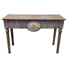 18th Century Painted Neoclassical Console Table
