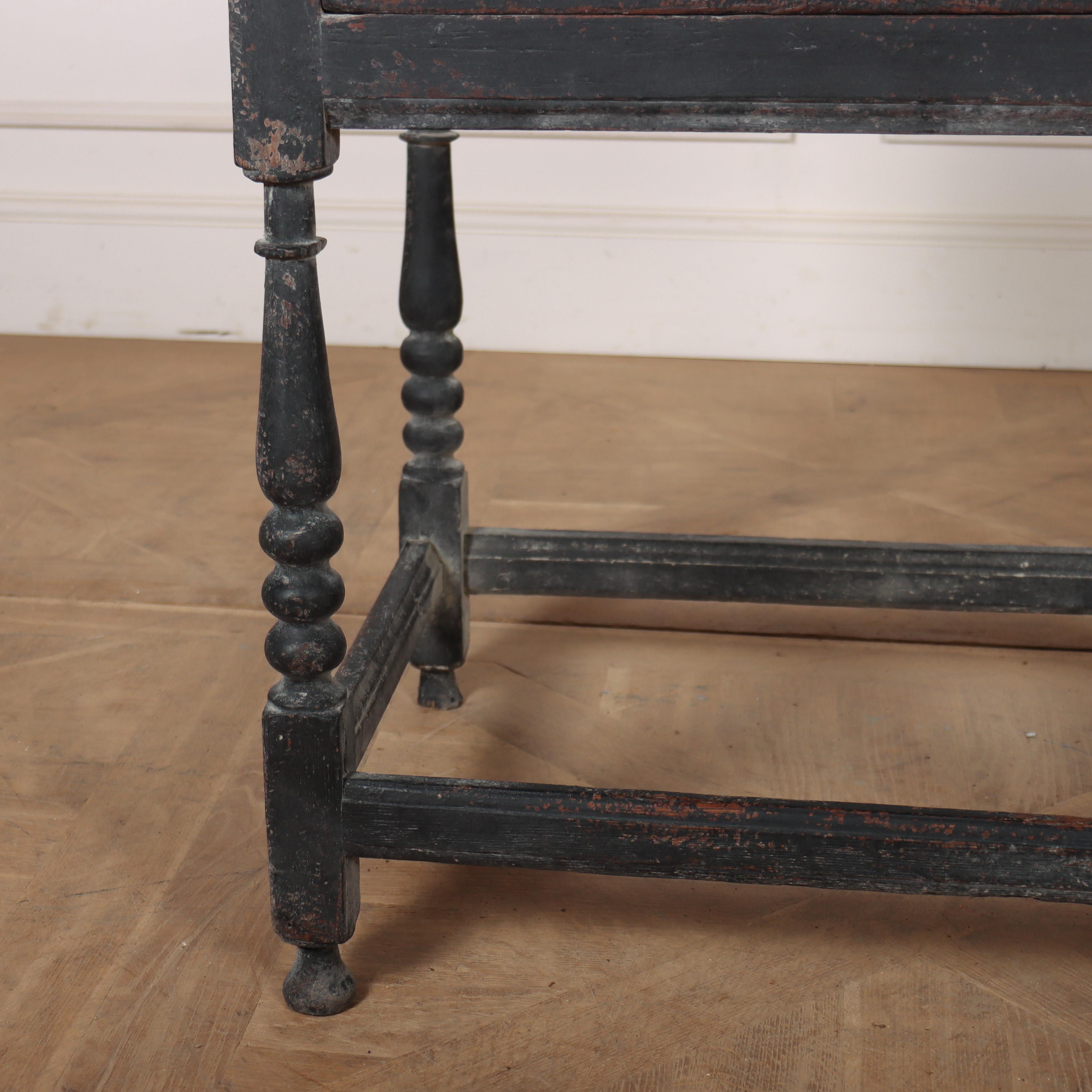 George III 18th Century Painted Side Table For Sale