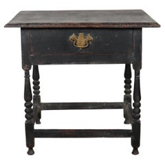 Antique 18th Century Painted Side Table