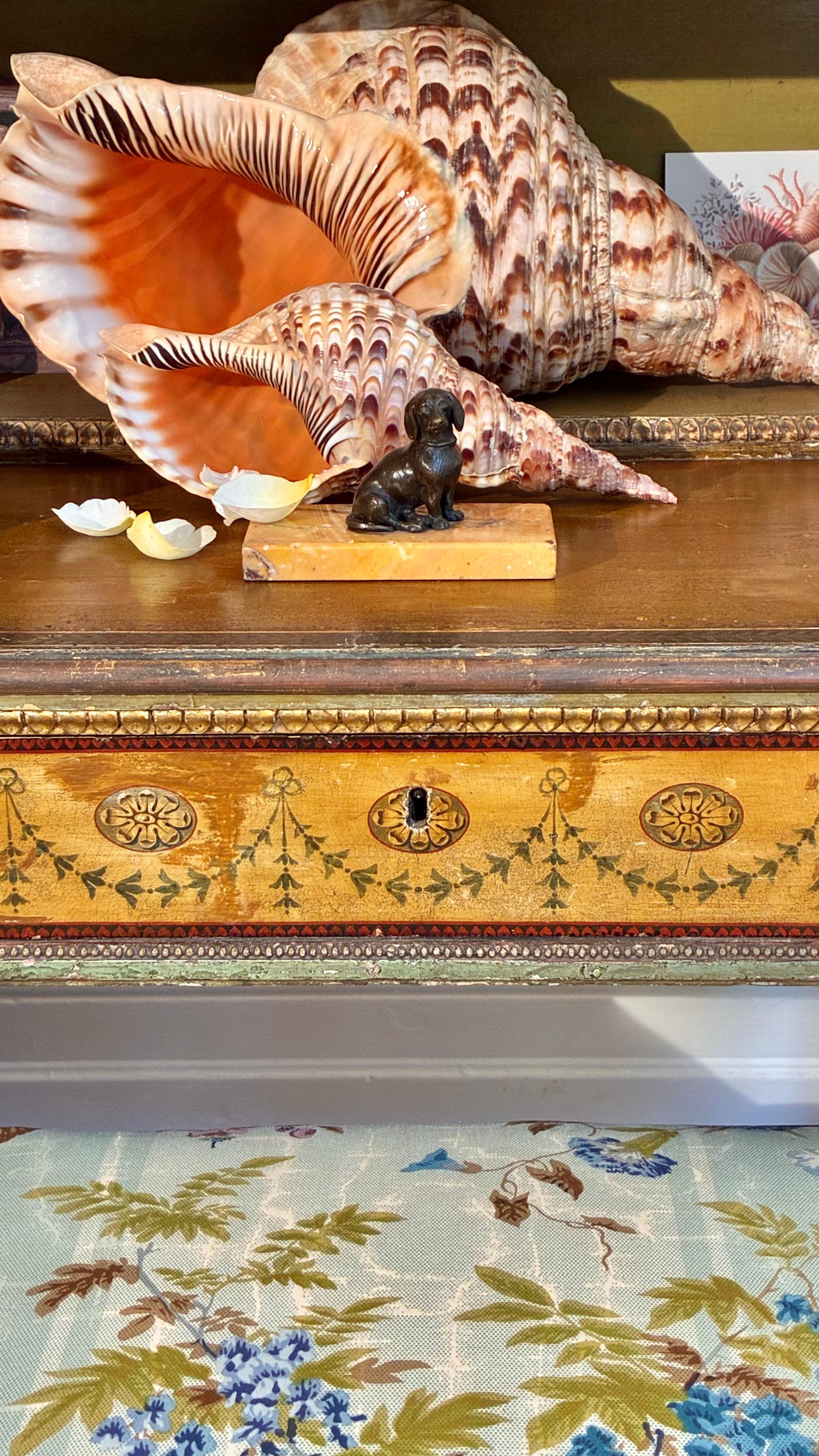 George III 18th Century Painted Table, Attributed to George Brookshaw For Sale