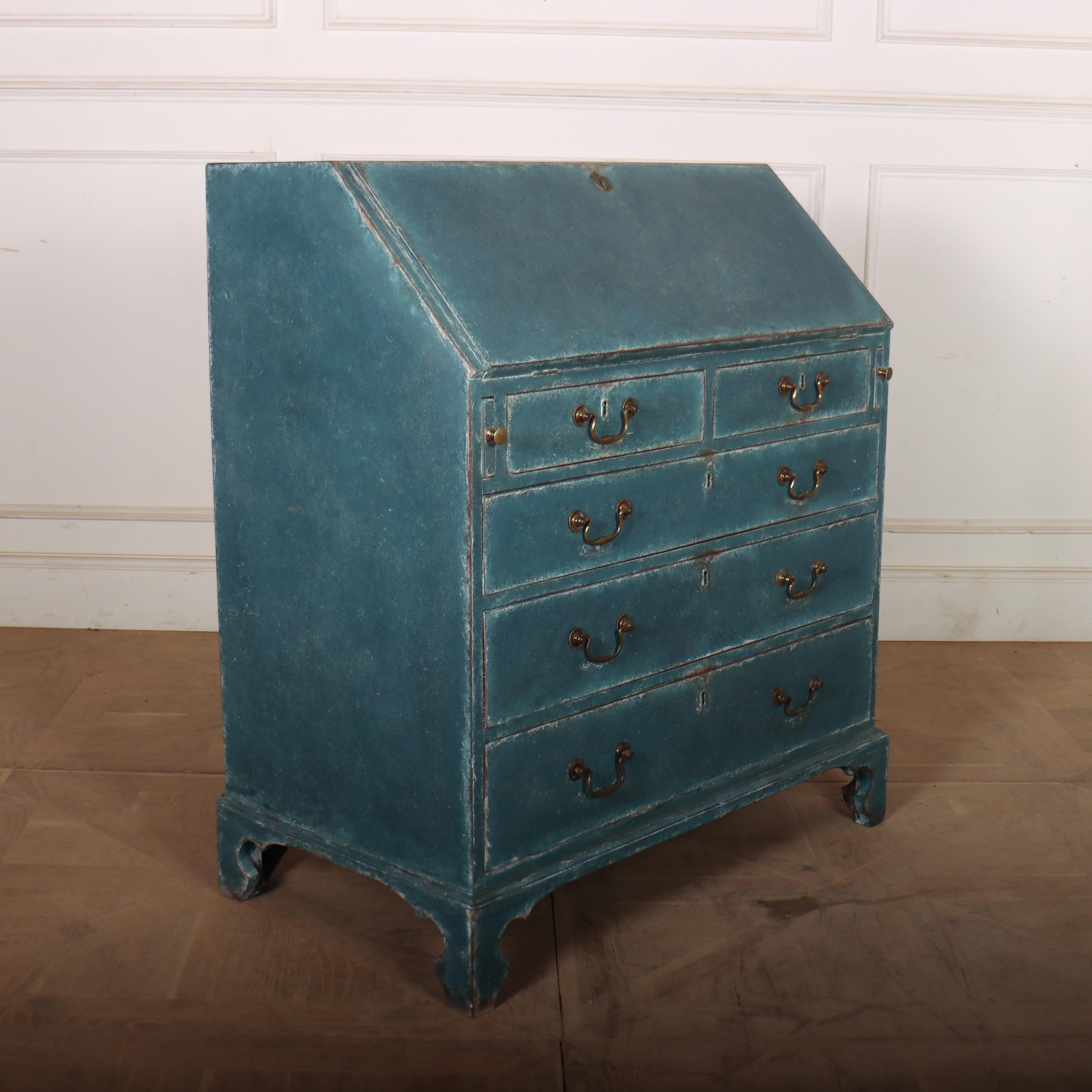 18th Century Painted Writing Bureau 3