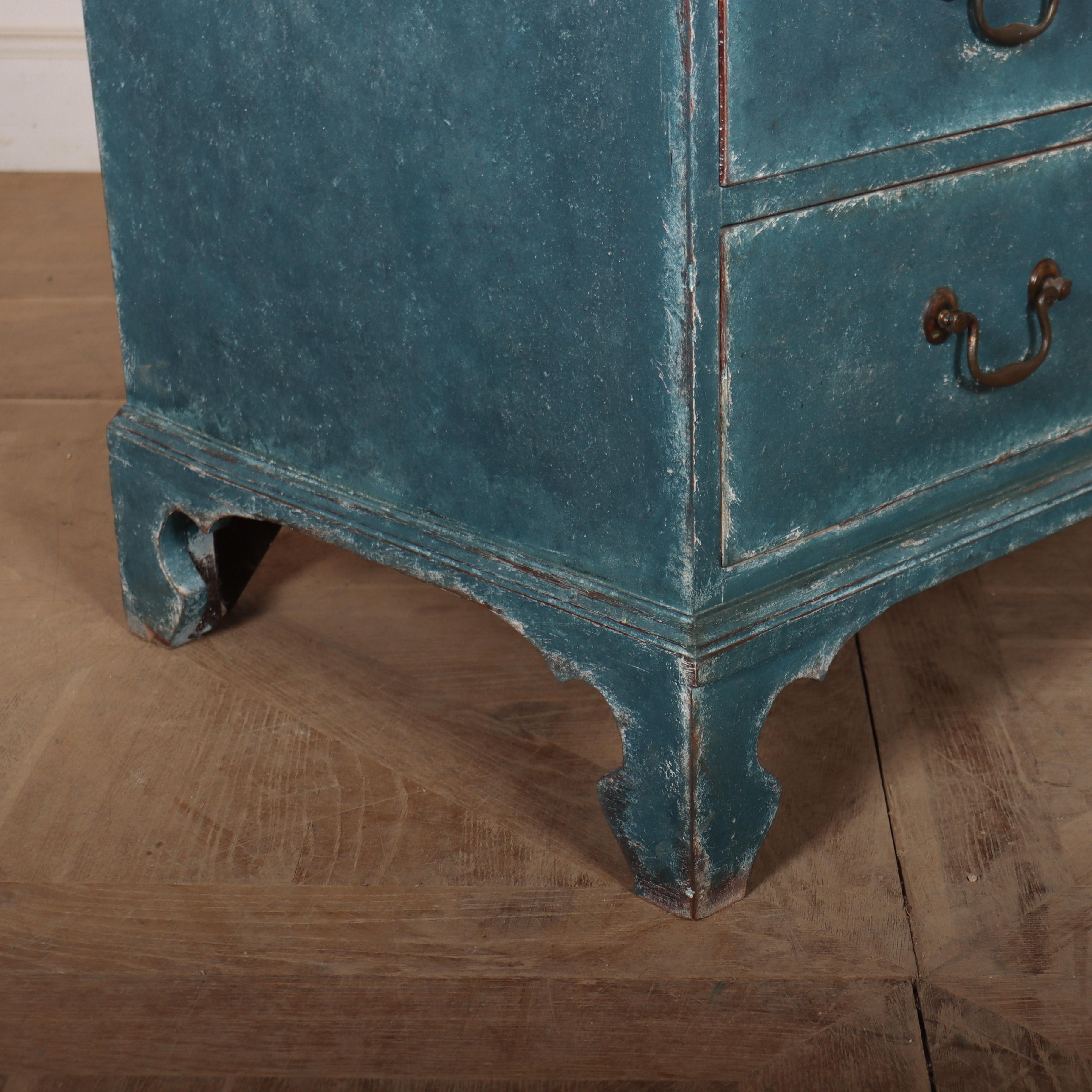 18th Century Painted Writing Bureau 4
