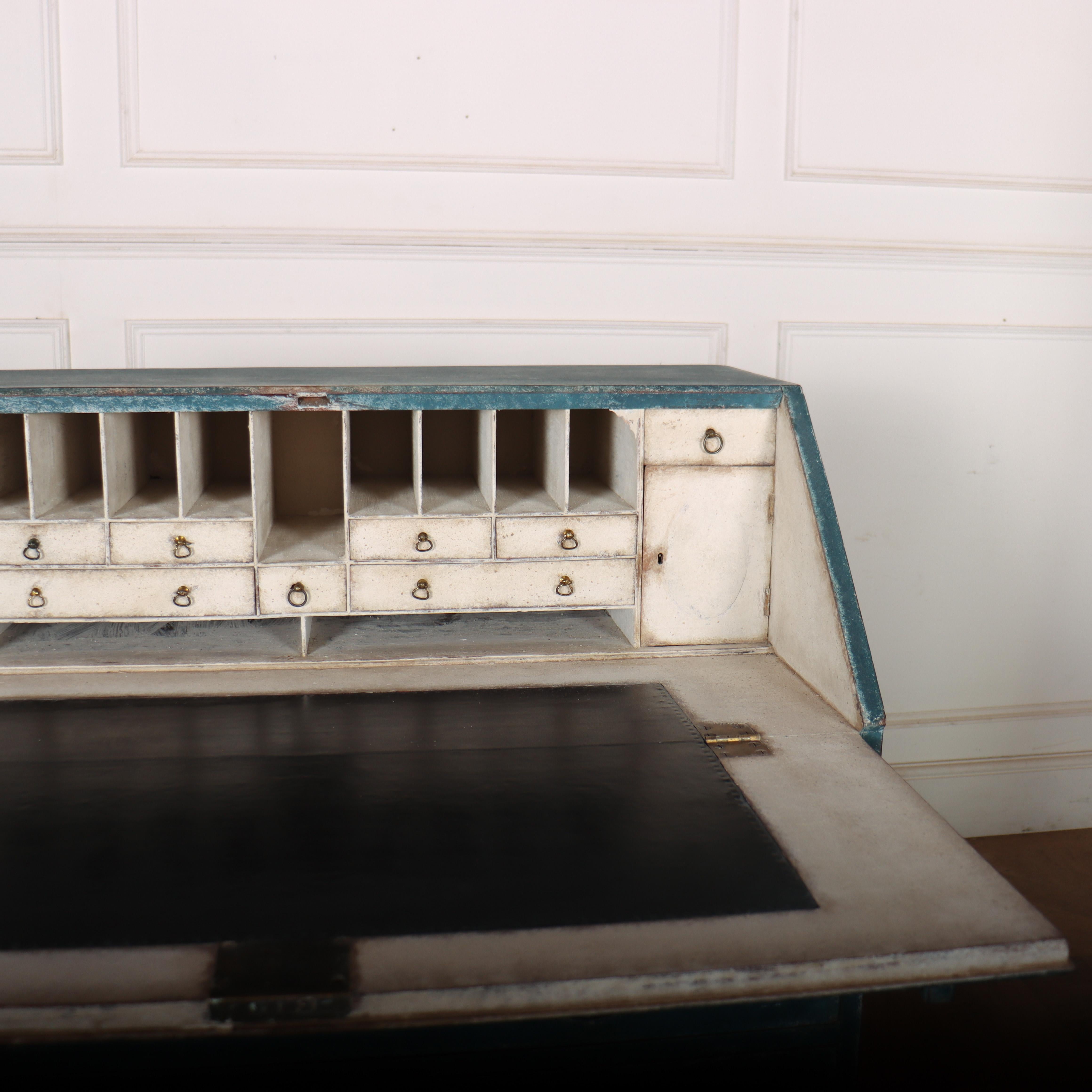 George III 18th Century Painted Writing Bureau
