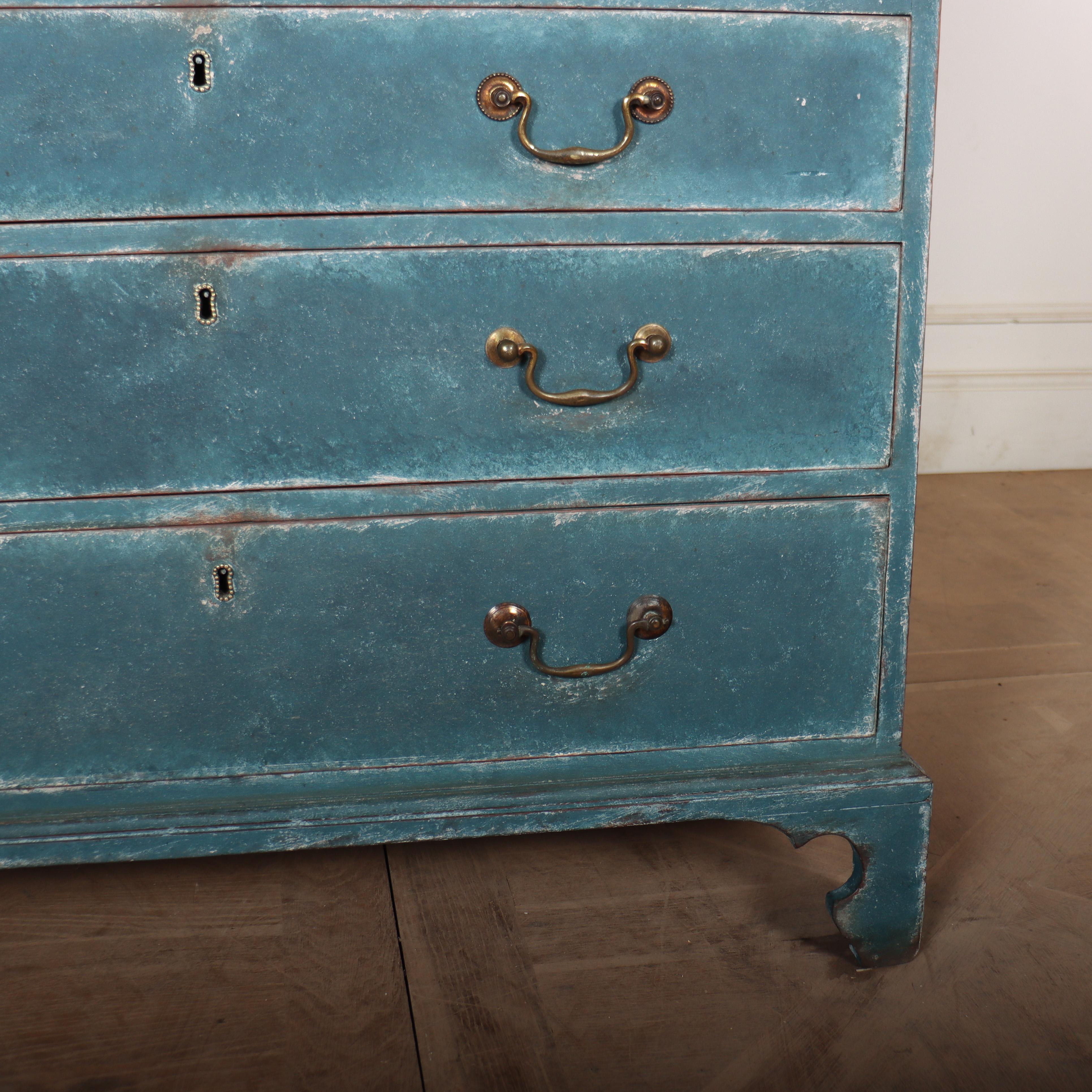 18th Century Painted Writing Bureau 1
