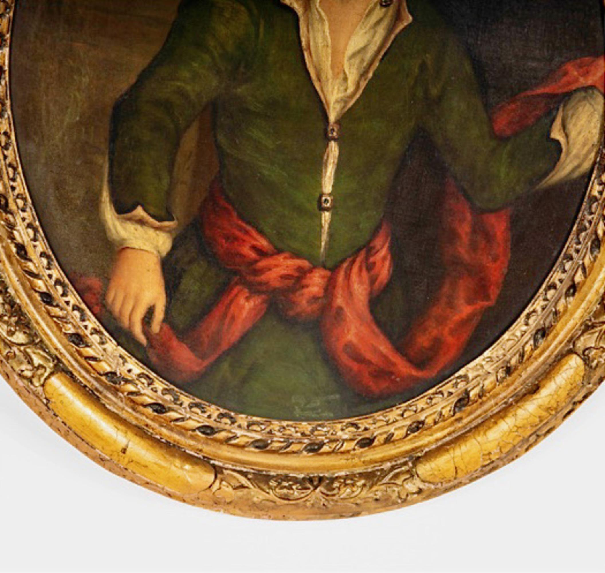 Gemälde eines Jungen aus dem 18. (Barock) im Angebot