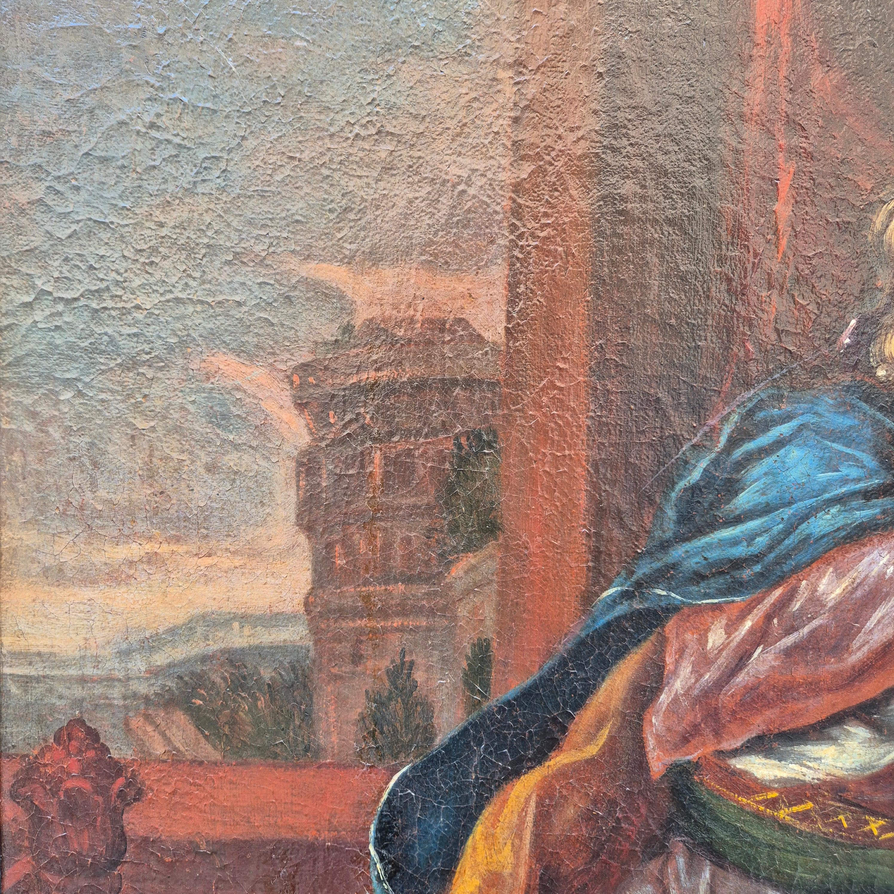 Gemälde von Maria Magdalena, die den Eitelkeiten der Welt entsagt, aus dem 18. im Angebot 2