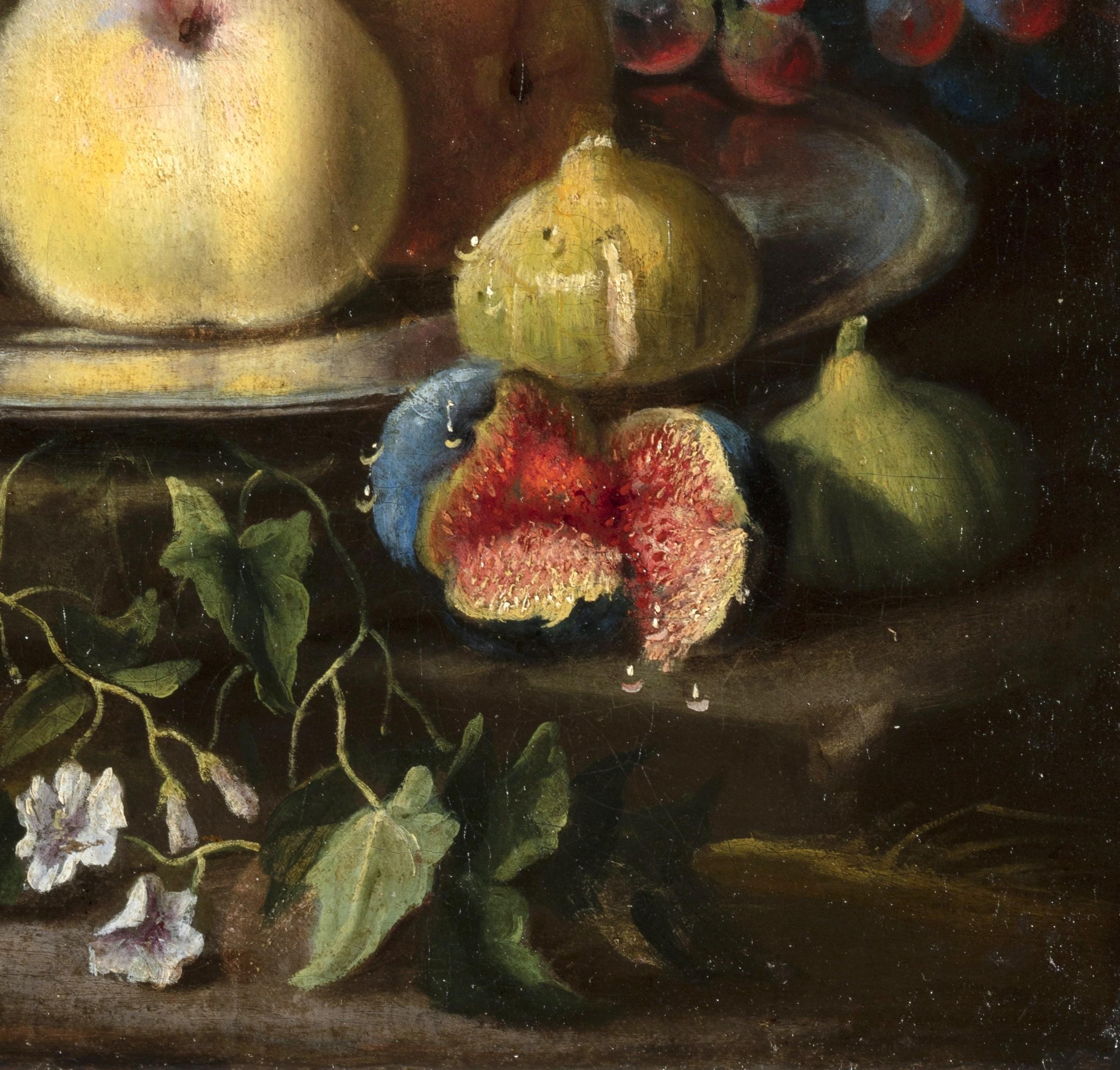 18. Jahrhundert, Gemälde mit Stillleben von Maximilian Pfeiler (Barock) im Angebot