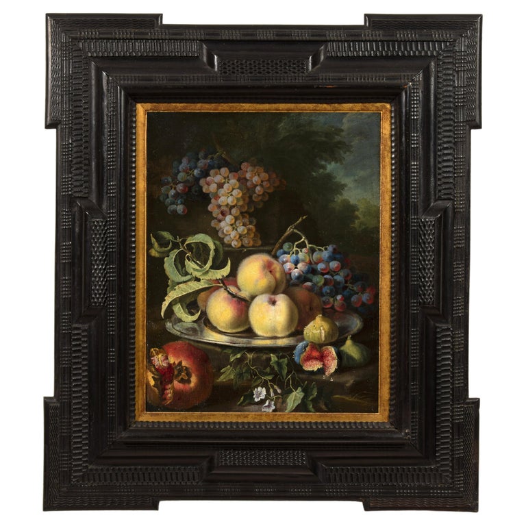 18th Century, Painting with Still Life by Maximilian Pfeiler For Sale at  1stDibs