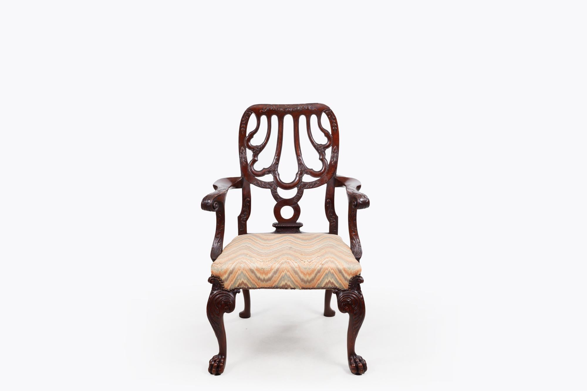 Paire de fauteuils du XVIIIe siècle d'après Giles Excellent état - En vente à Dublin 8, IE