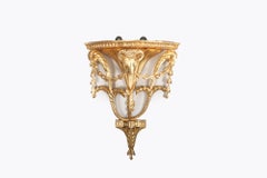18th Century Pair of Adams Giltwood Wall Brackets