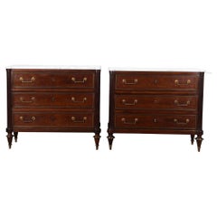 18th Century Pair of French Commodes