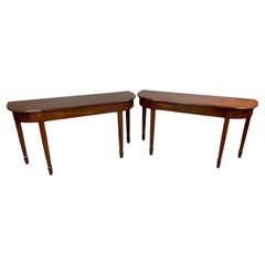 18th century pair of Georgian console tables 18th century pair of Georgian console tables