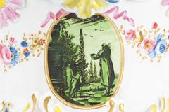 Pair of Ancient Italian Maiolica Flower Pots Milan, Rubati Factory, 1770 circa