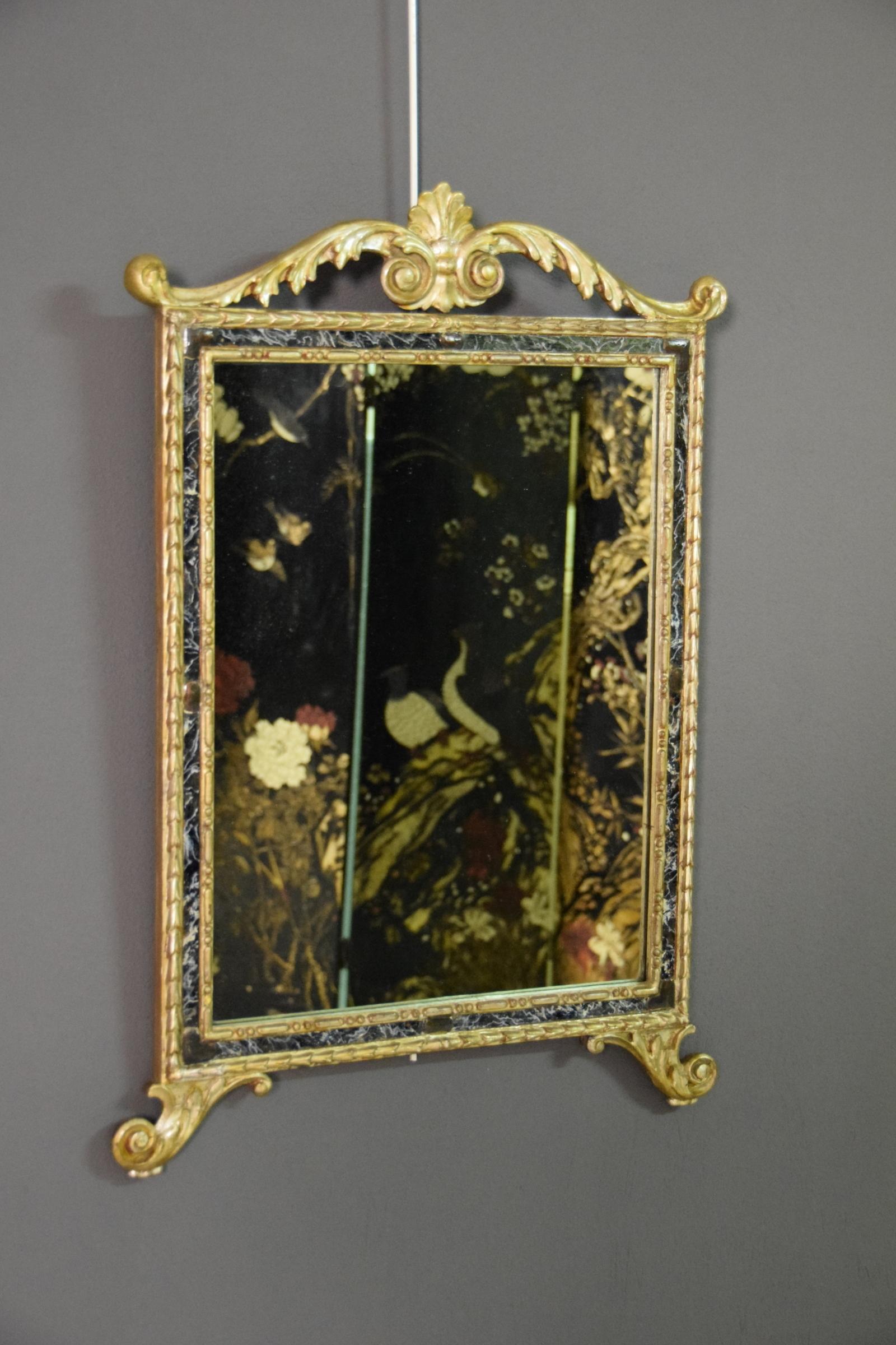 18th Century, Pair of Italian Neoclassical Carved and Giltwood Mirrors For Sale 14