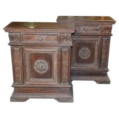 18th Century Pair of Italian Side Cabinets