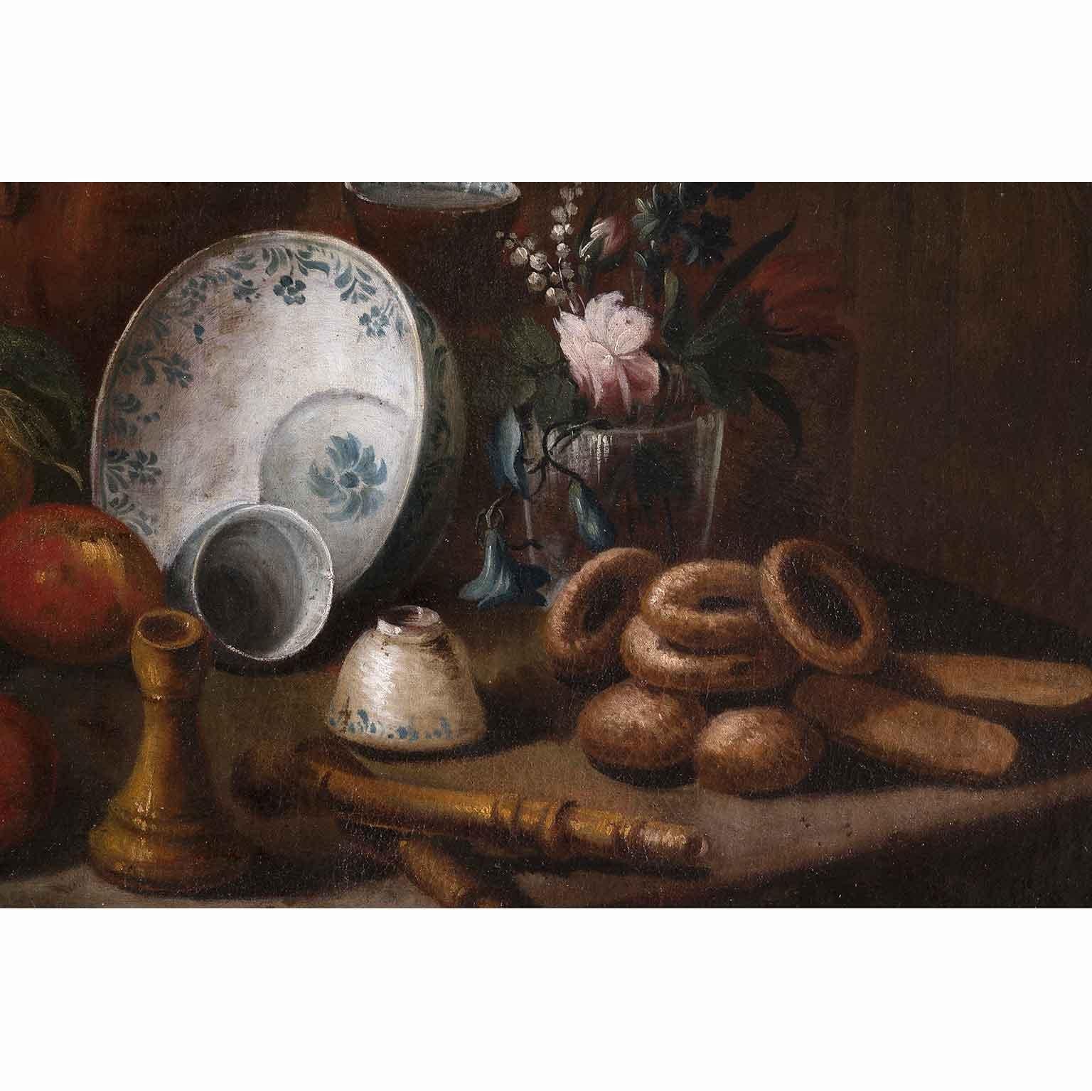 European 18th Century Pair of Italian Still Life Trompe L'Oeil Vision Jokes after Munari For Sale