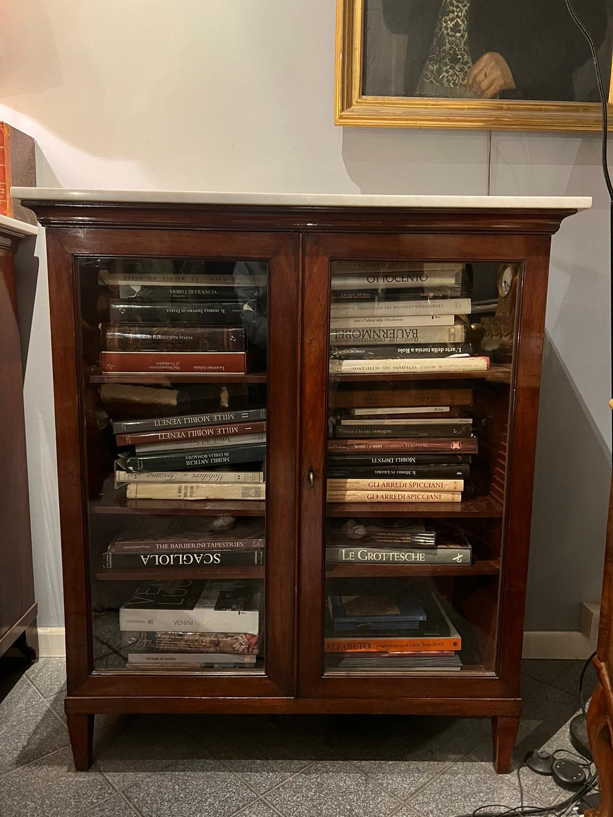  18th Century Pair Of Late Bookcases For Sale 5