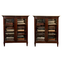 18th Century Pair Of Late Bookcases