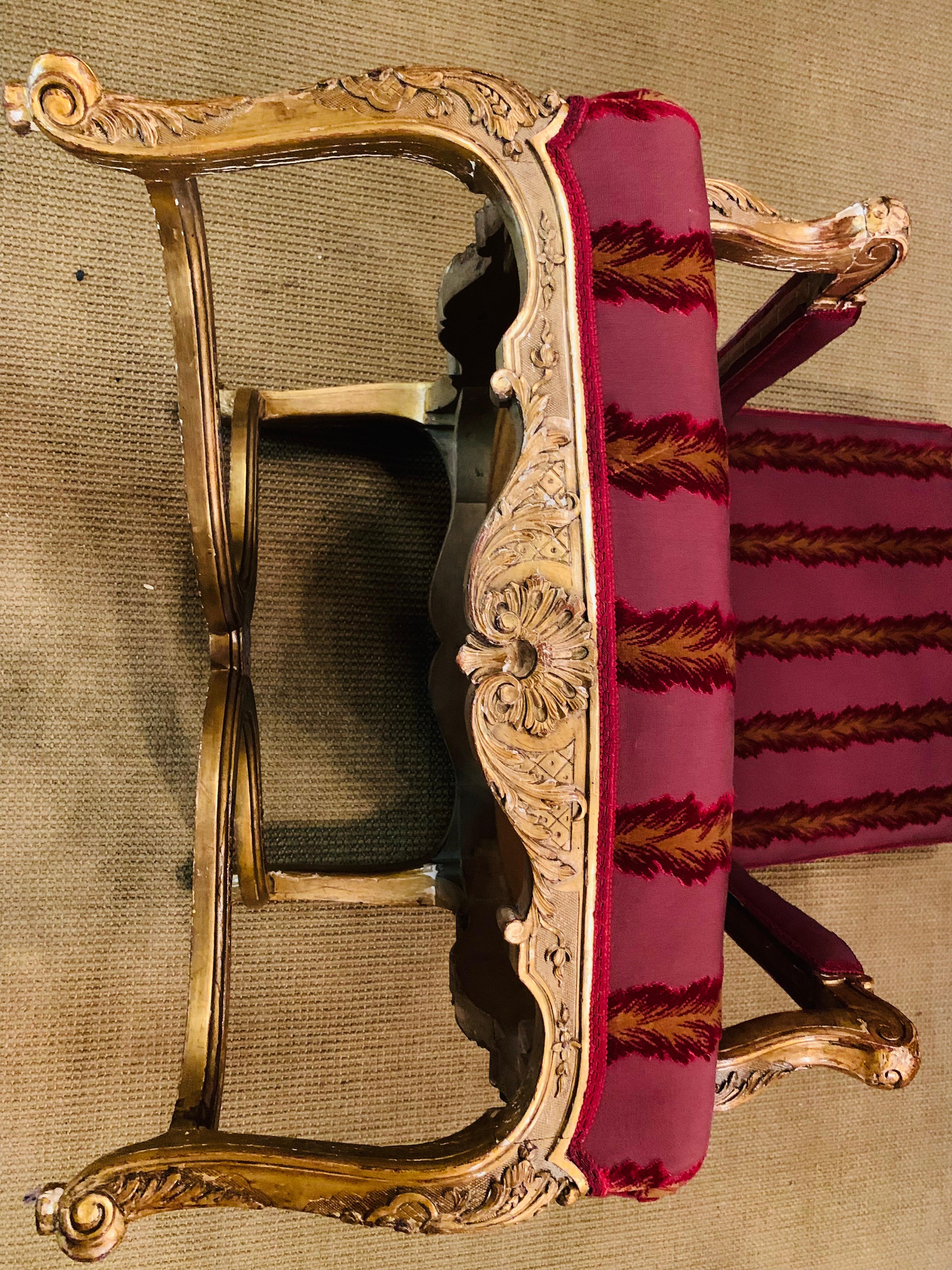 Paar Louis Quinze XIV.-Sessel aus dem 18. Jahrhundert Paris im Angebot 11