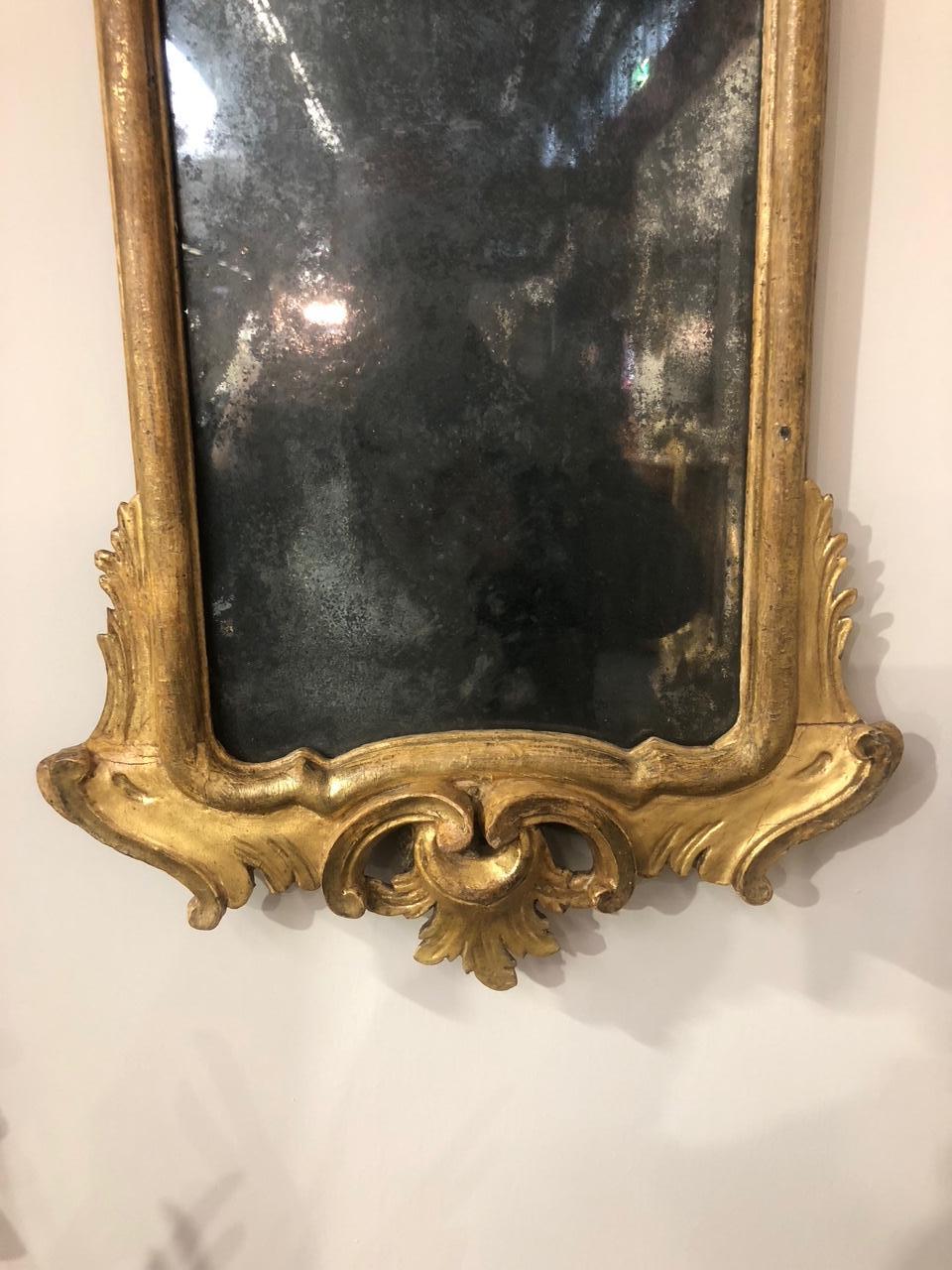 Mid-18th Century 18th Century Pair of Louis XV Mirrors, Venice