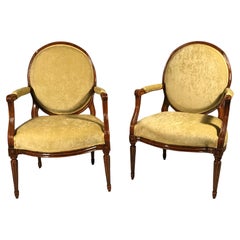 18th century Pair of Louis XVI Armchairs