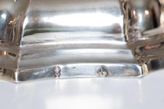 Paar silberne Kerzenständer aus dem 18. Jahrhundert Johann Jacob Bauer Rokoko