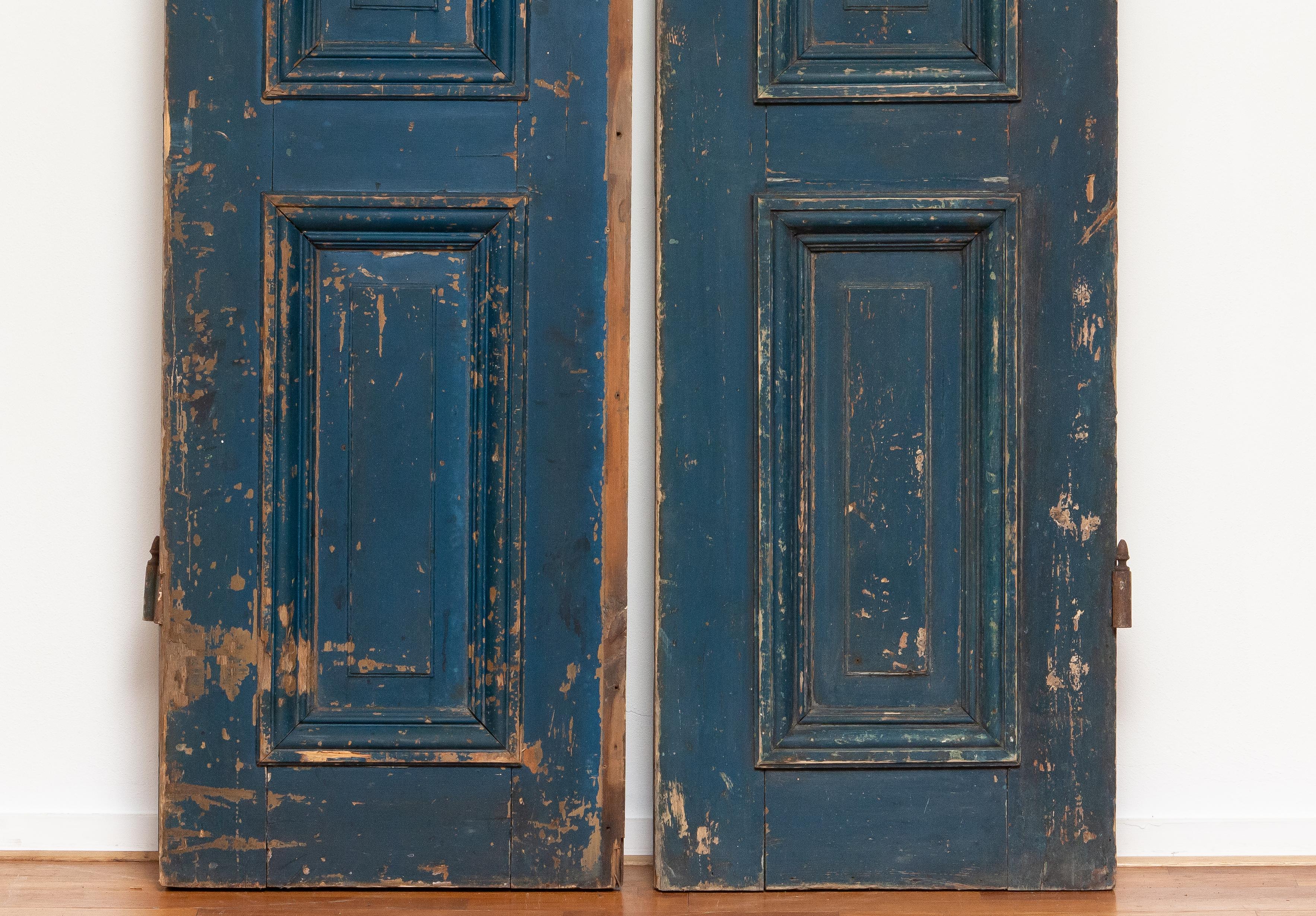 18th Century Pair of Tall Louis XVI Style Doors In Good Condition In Silvolde, Gelderland