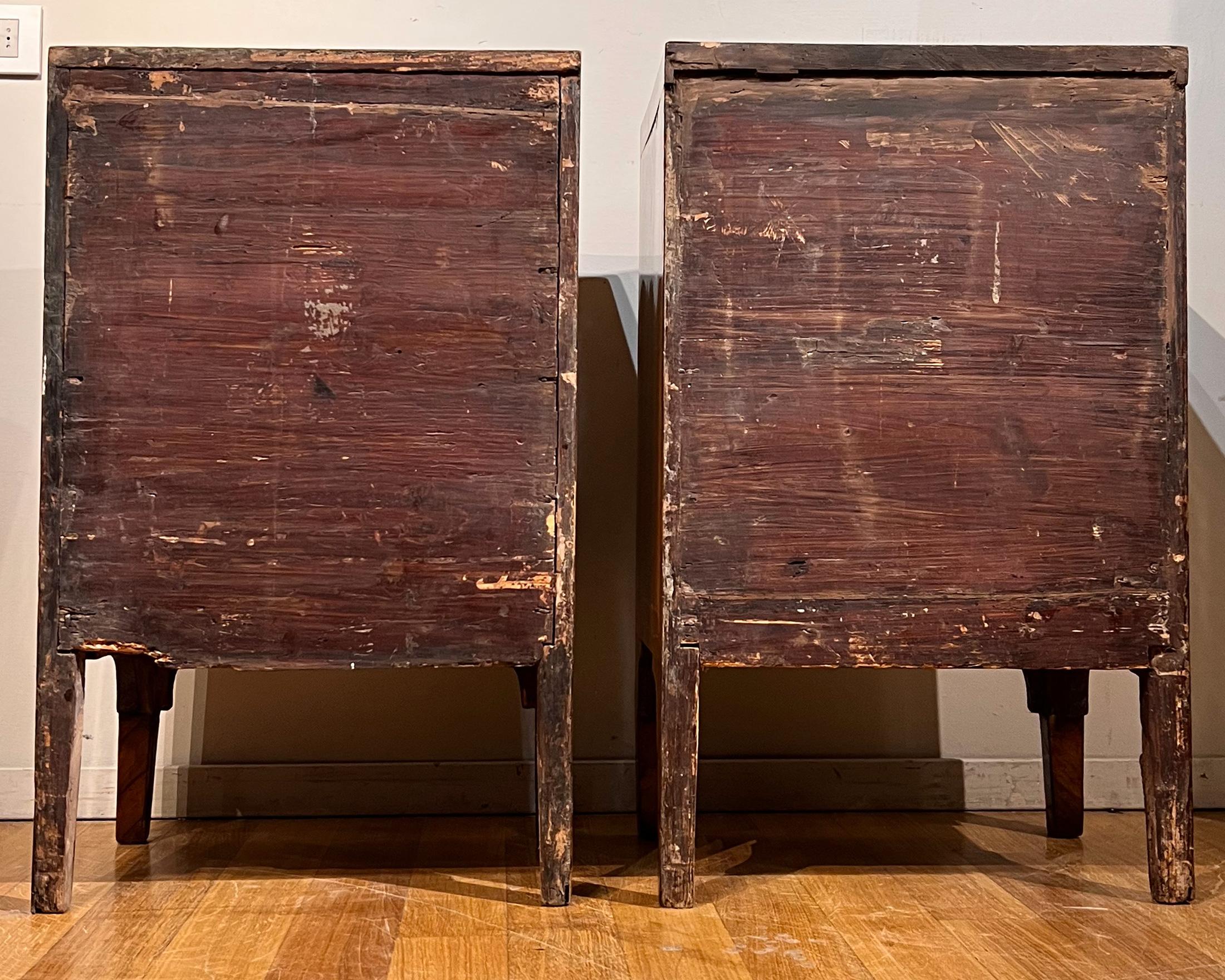 18th Century, Pair of Venetian Badside Cabinet In Excellent Condition For Sale In Firenze, FI