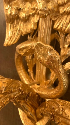 18th Century Style Lacarrière Wall lamp in Bronze 18K Gold