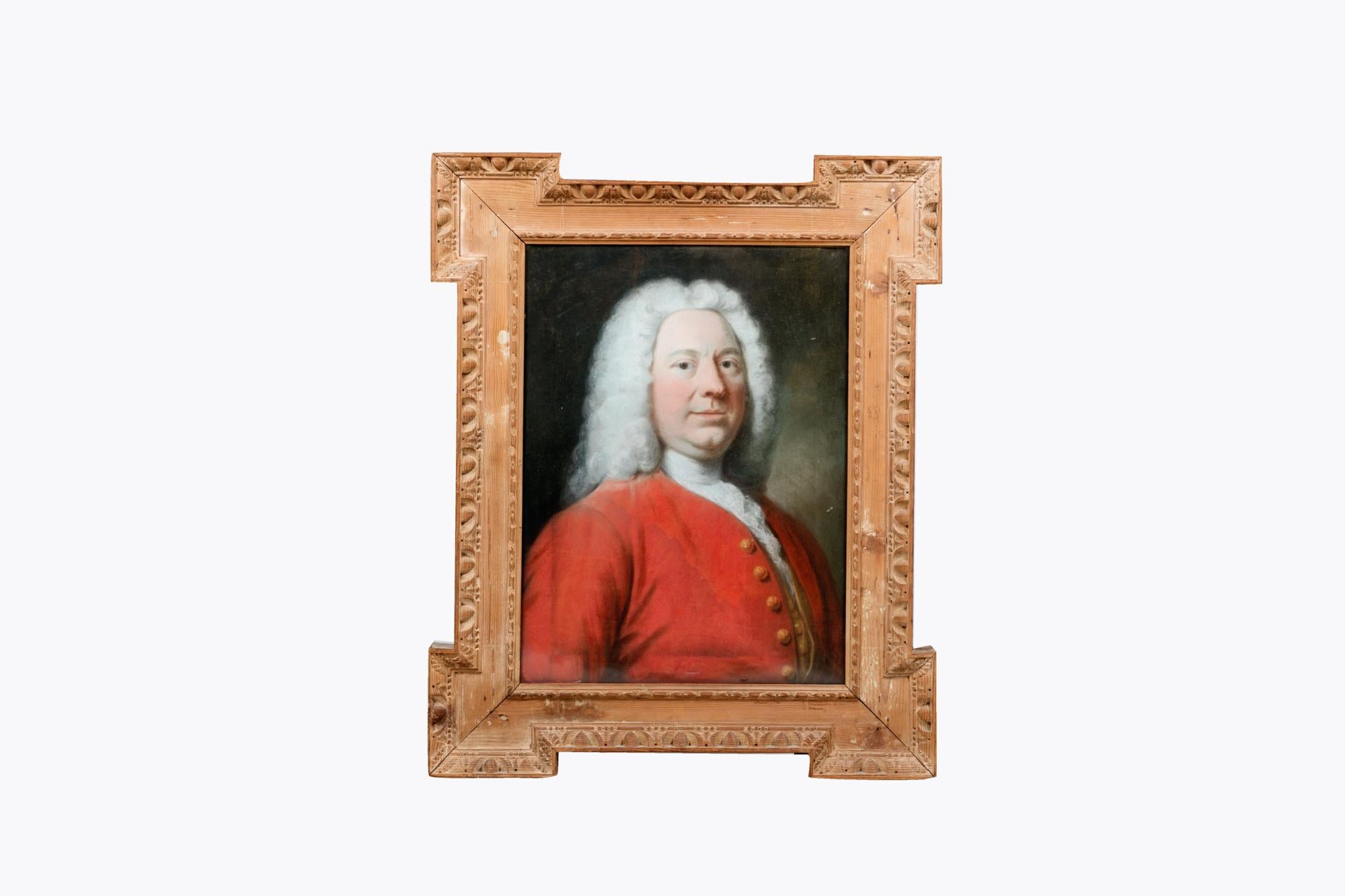 Irish 18th Century pastel portrait by William Hoare RA (1706-1792) For Sale