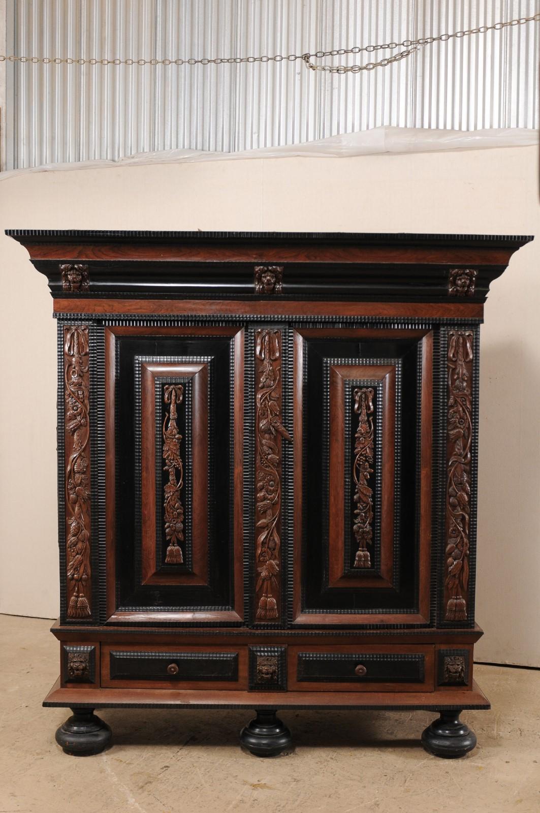 A large-sized Swedish 18th century period Baroque 