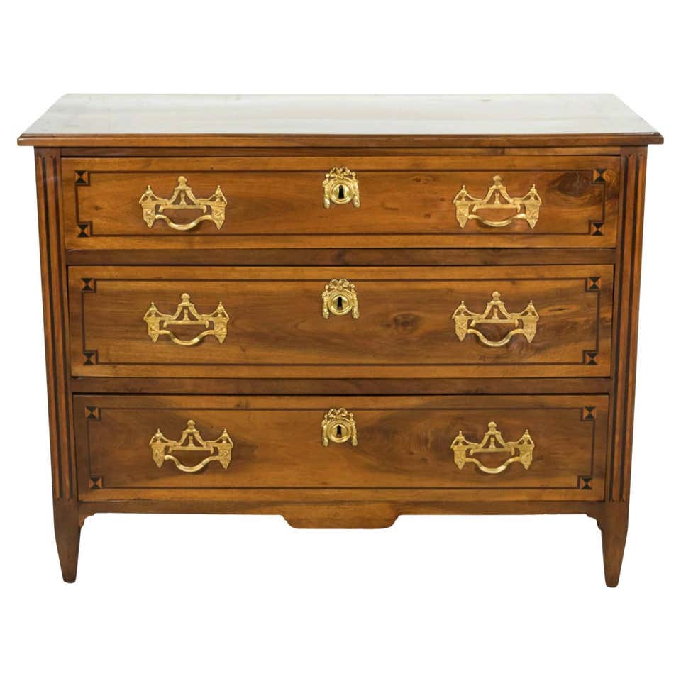 18th Century French Louis XVI Period Linen Press Cabinet at 1stDibs