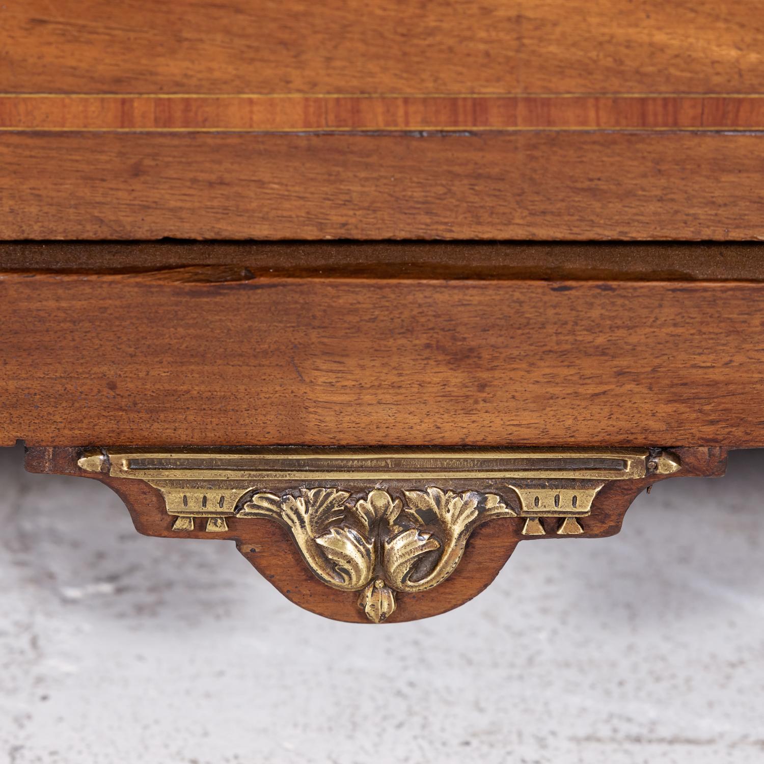 18th Century Period Louis XVI Walnut and Parquetry Commode 7