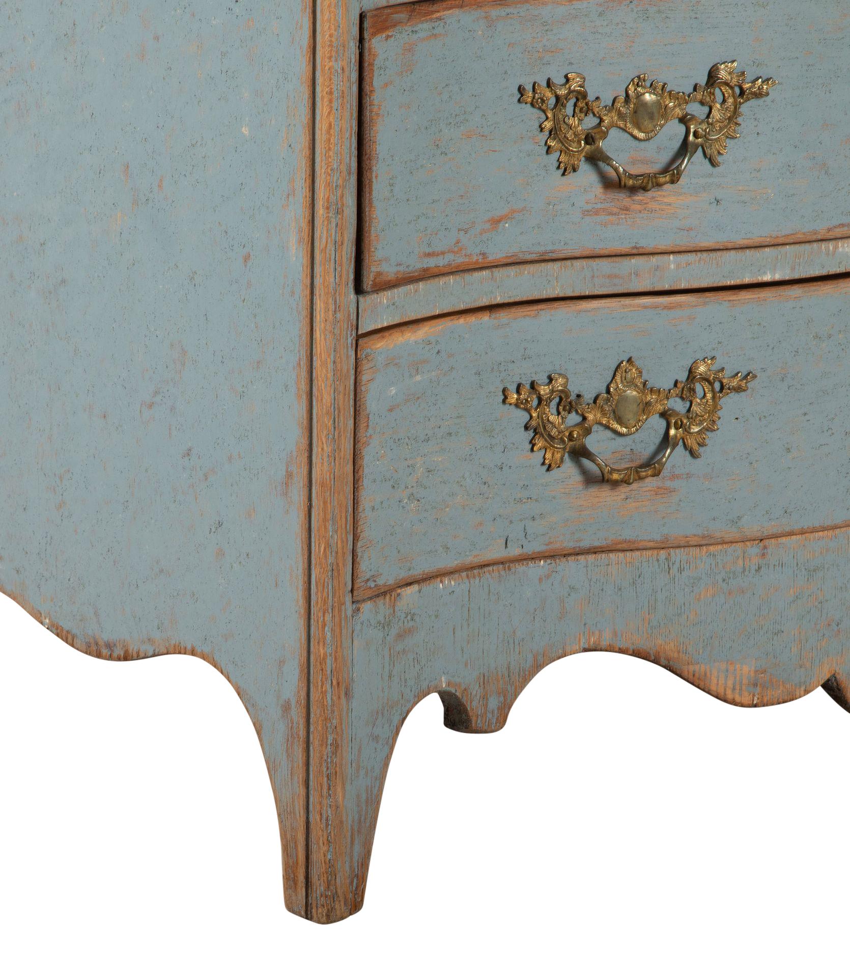 18th Century Period Rococo Swedish Commode For Sale 2