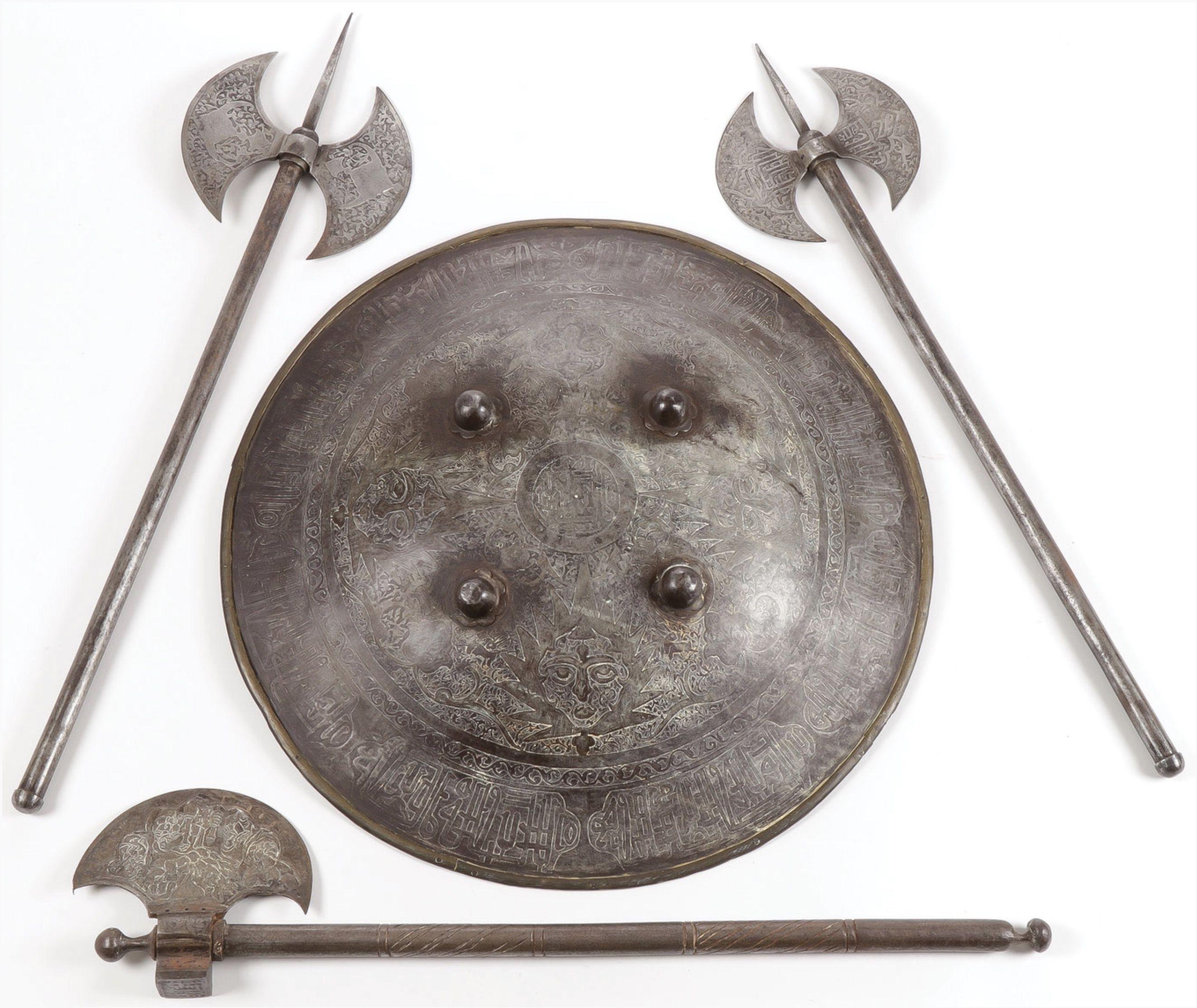 18th Century Persian Axes In Good Condition In Salt Lake City, UT