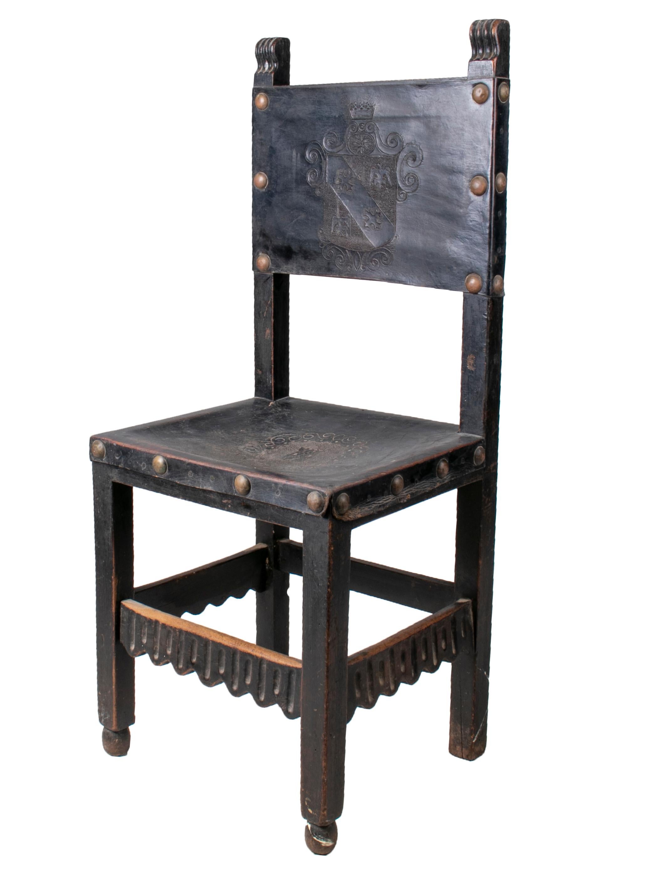 Péruvien chaise en bois 