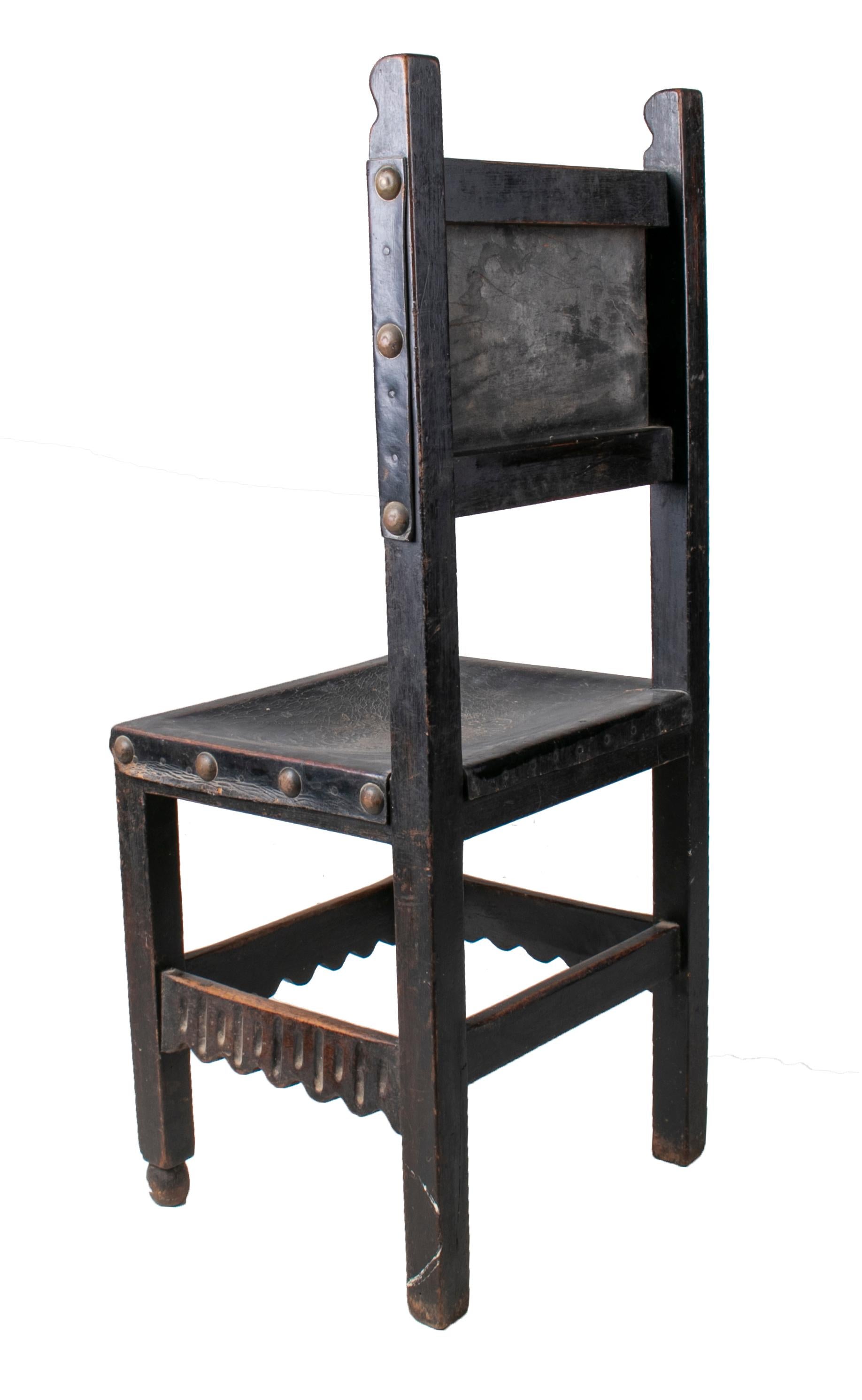 XVIIIe siècle et antérieur chaise en bois 