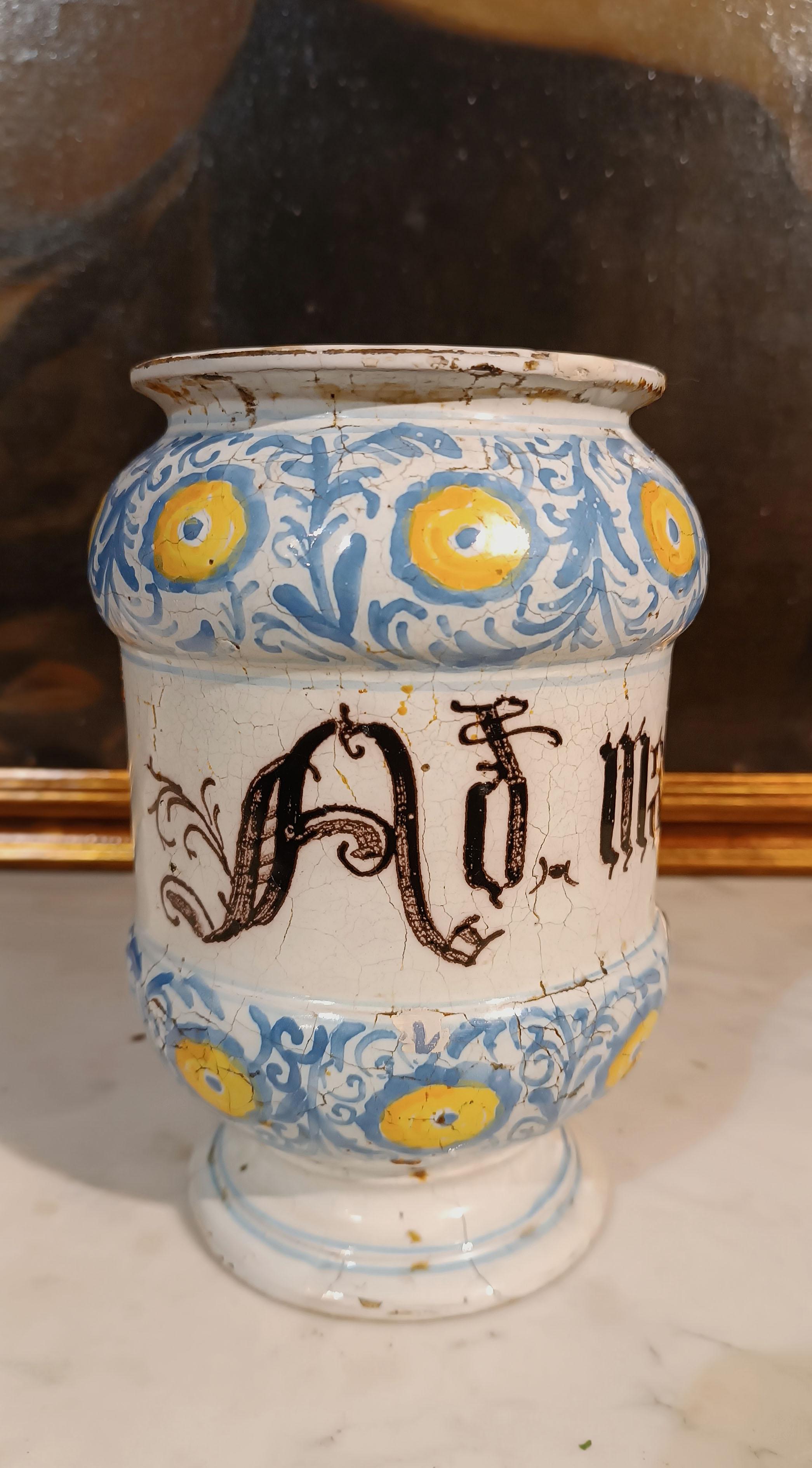 18th CENTURY PHARMACY ALBARELLO FAENZA For Sale 4