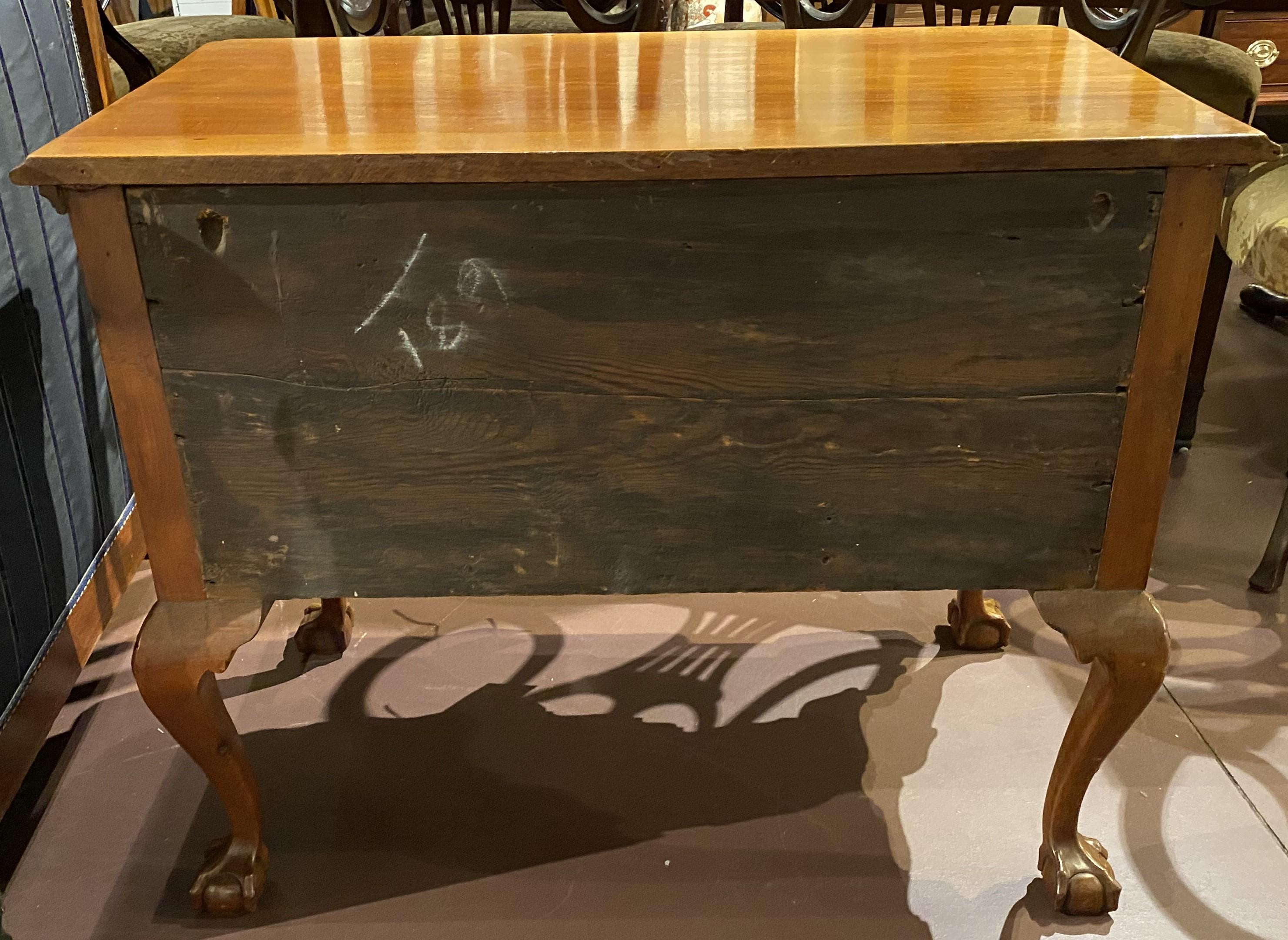 18th Century Philadelphia Carved Chippendale Lowboy 7