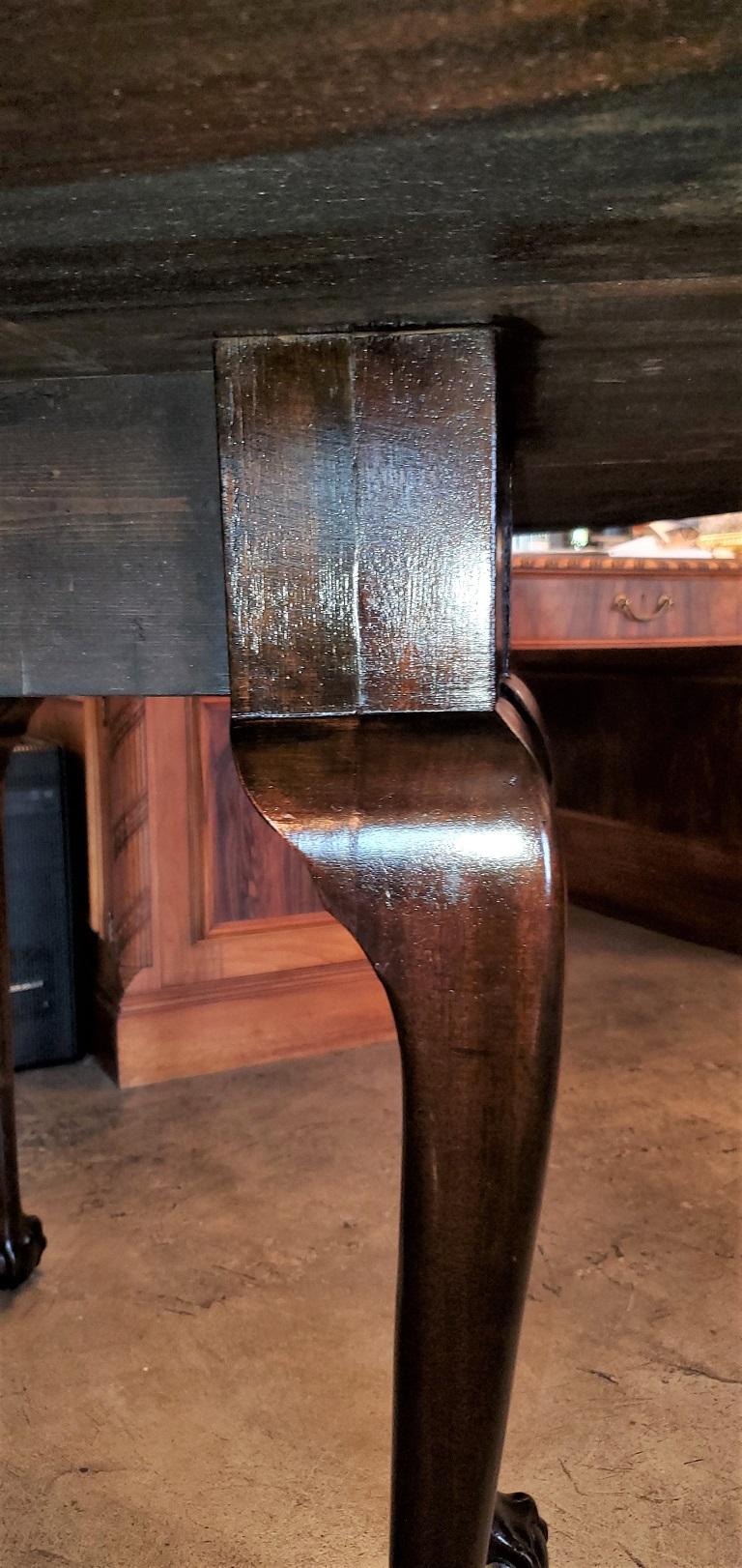 18th Century Philadelphia Mahogany Hunt Table For Sale 6