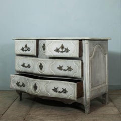 18th Century, Piainted French Commode