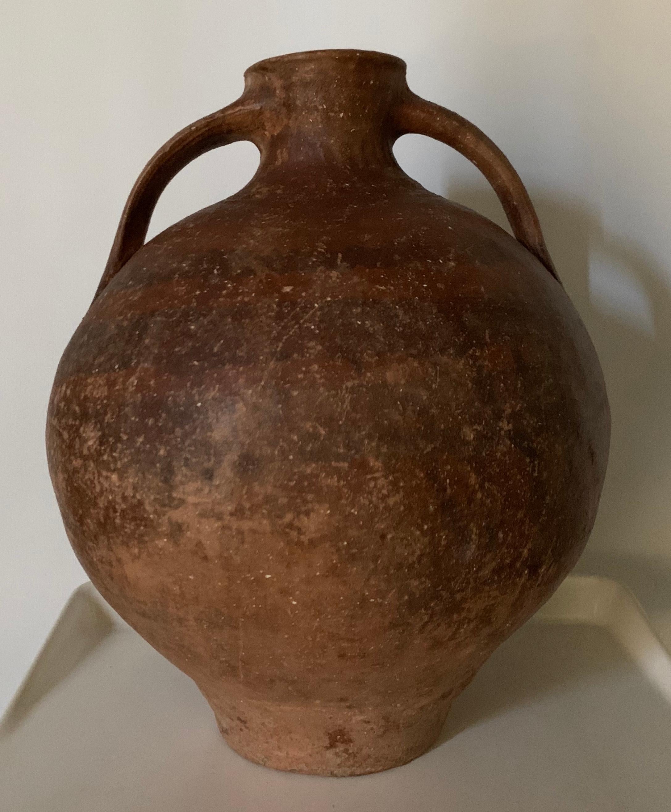 Picher „Cantaro“ aus Calanda, Spanien, Terrakotta-Vase aus dem 18. Jahrhundert im Angebot 5
