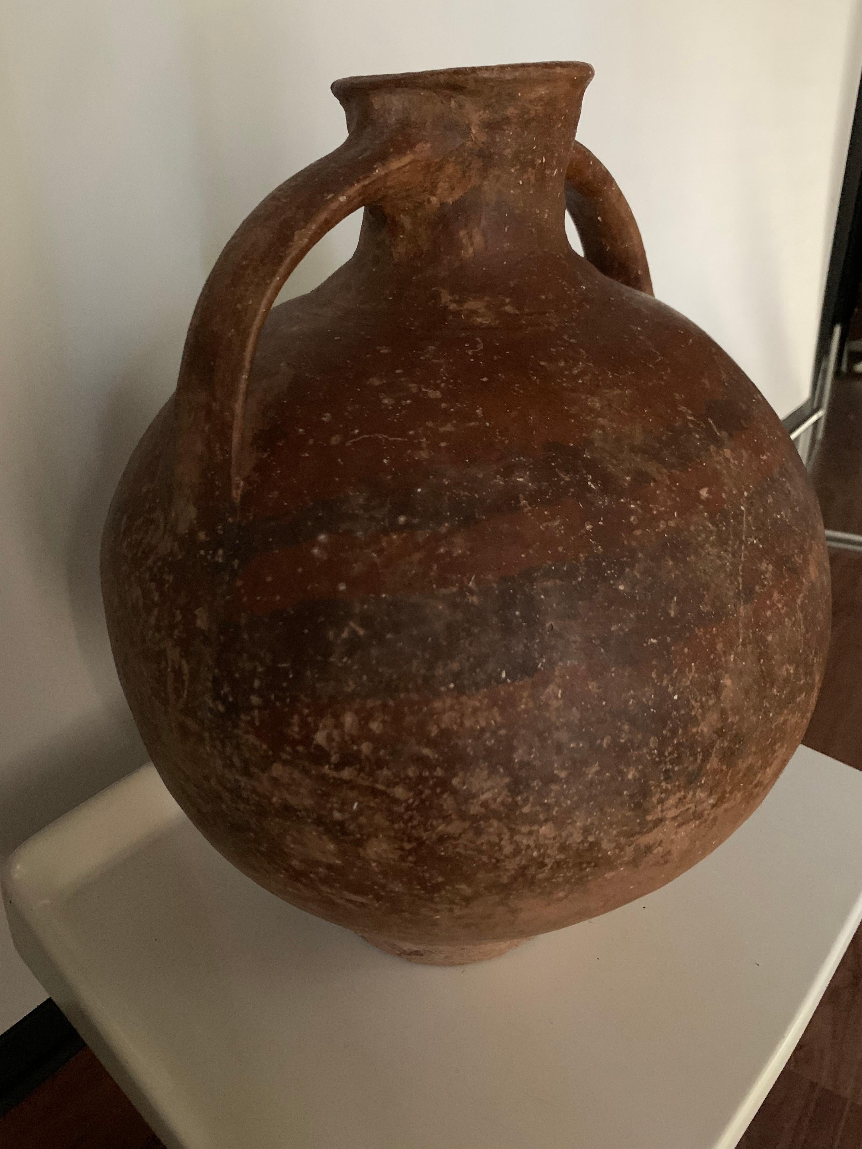Picher „Cantaro“ aus Calanda, Spanien, Terrakotta-Vase aus dem 18. Jahrhundert im Angebot 7