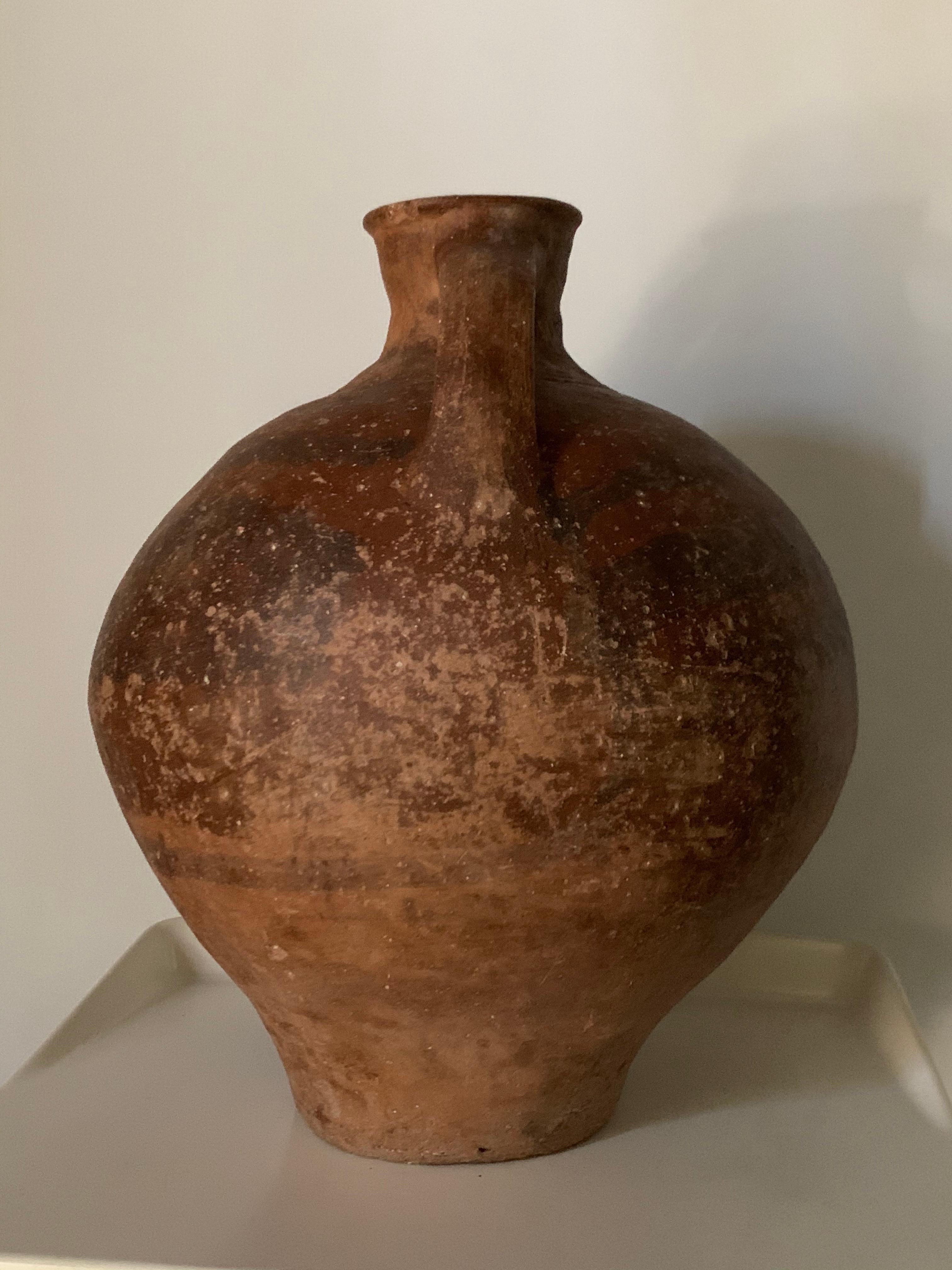 Picher „Cantaro“ aus Calanda, Spanien, Terrakotta-Vase aus dem 18. Jahrhundert (Spanisch) im Angebot