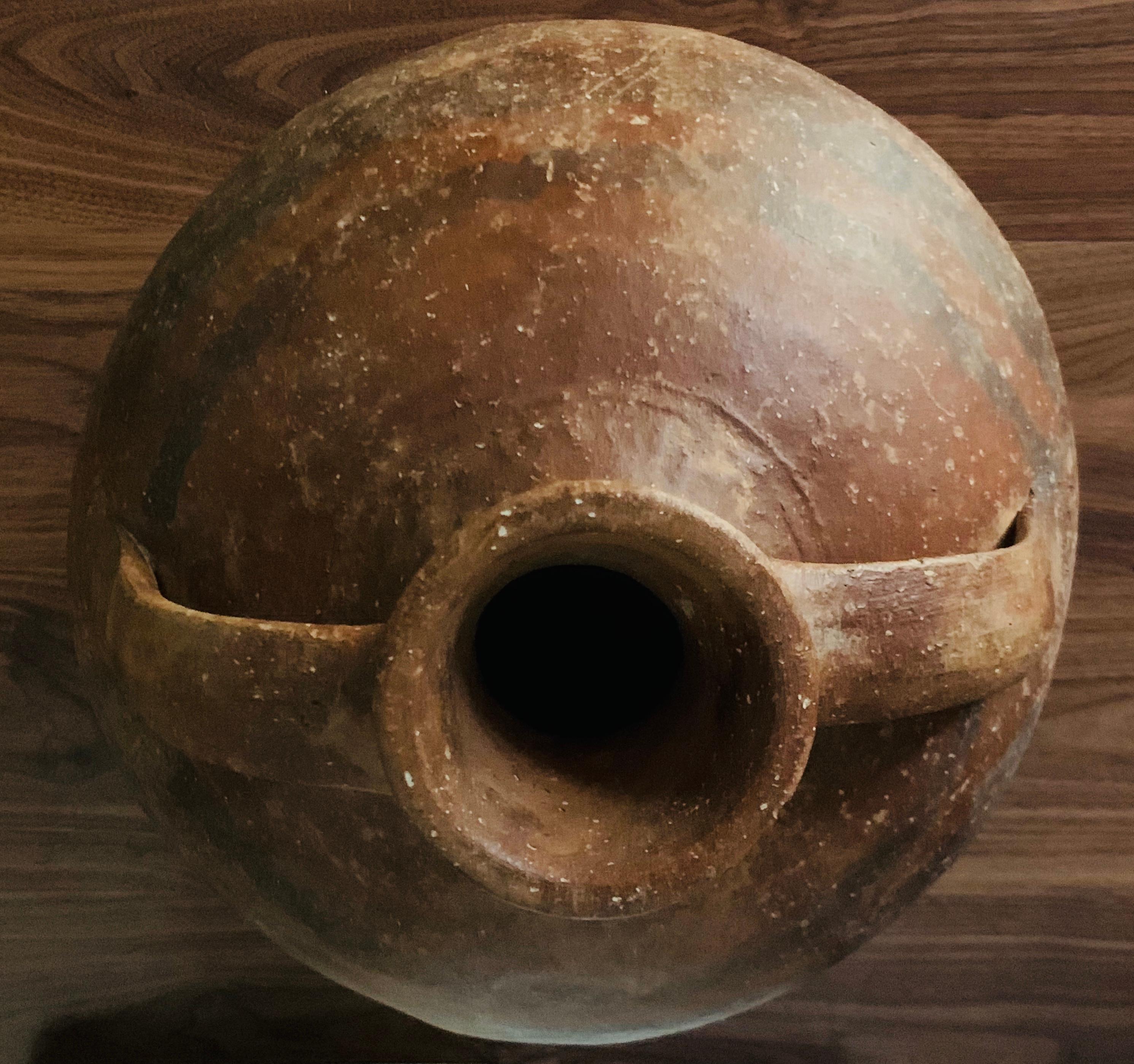 Picher „Cantaro“ aus Calanda, Spanien, Terrakotta-Vase aus dem 18. Jahrhundert im Zustand „Gut“ im Angebot in Miami, FL